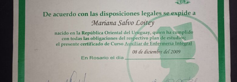 Mariana Salvo Loitey